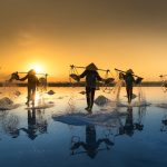 A female scientist working in a laboratory.